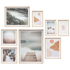 8 affiches encadrées"Paysage"*ATMOSPHERA Sale