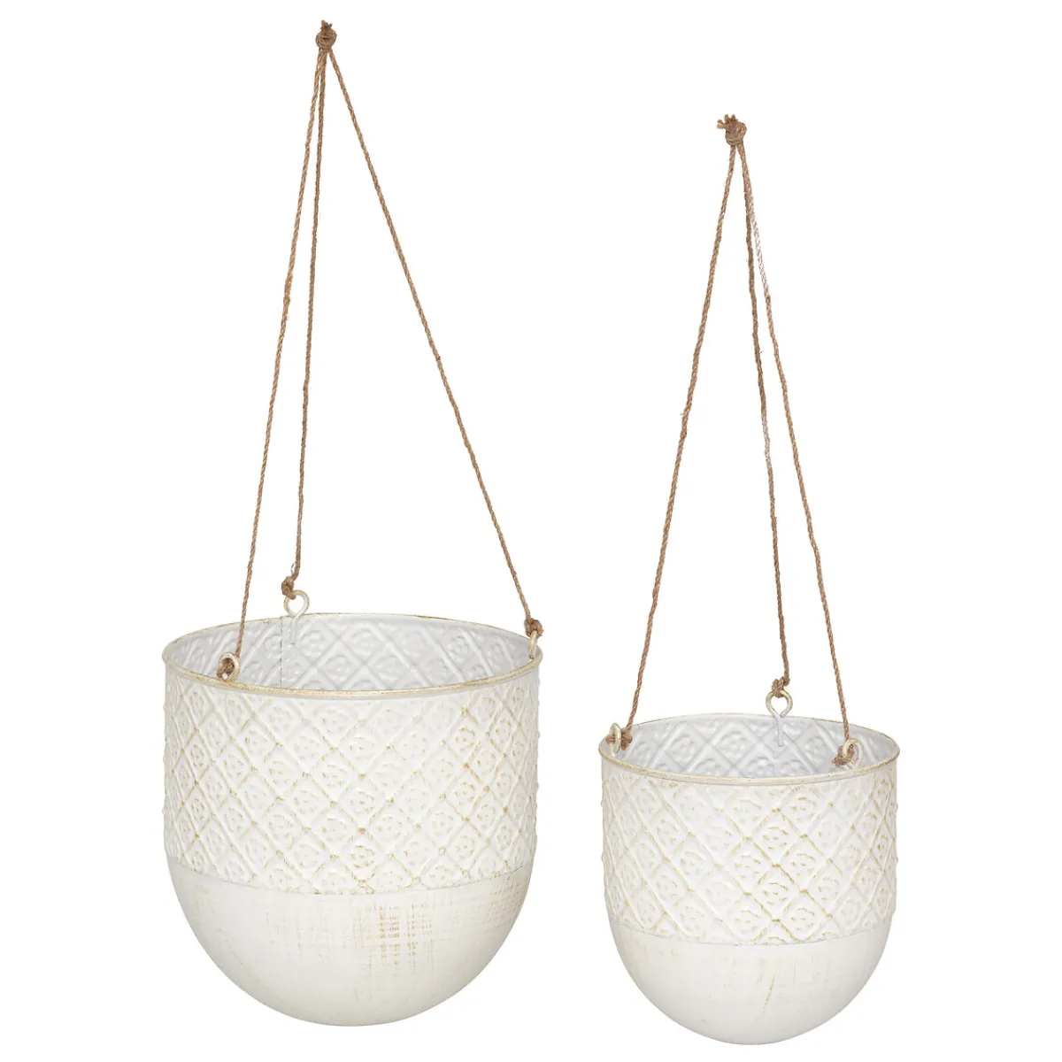 2 cache-pots suspendus "Tino"*ATMOSPHERA Sale