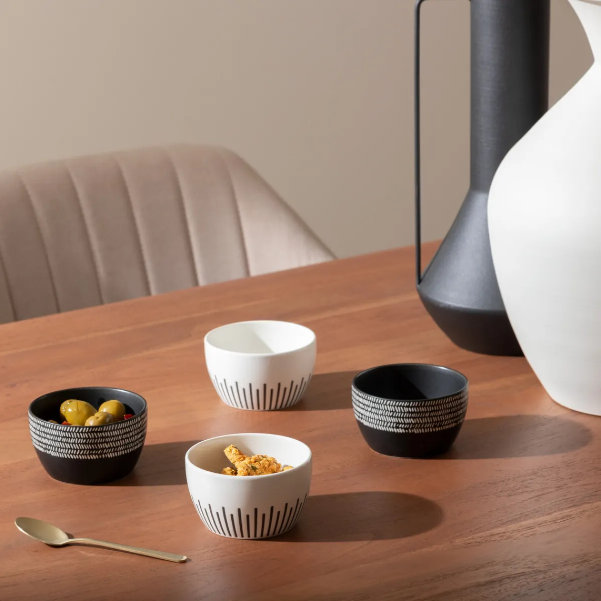 4 coupelles "Ethnique"*ATMOSPHERA Hot