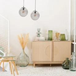 3 fleurs séchées "Pampa naturelle"*ATMOSPHERA Hot