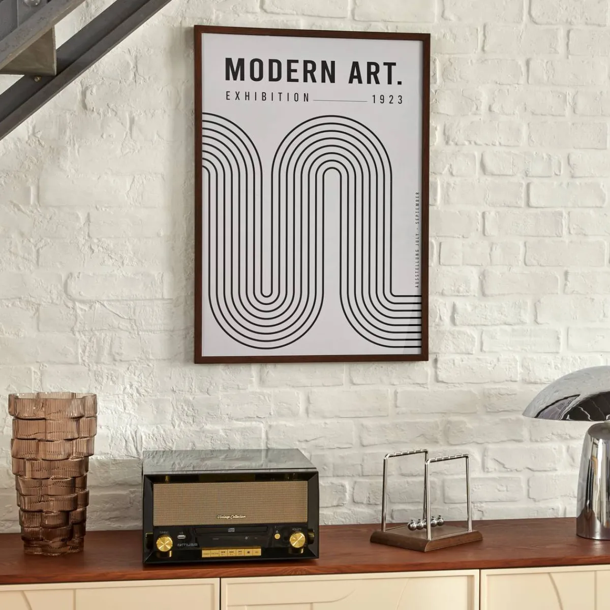 Affiche encadrée "Adem"*ATMOSPHERA Outlet