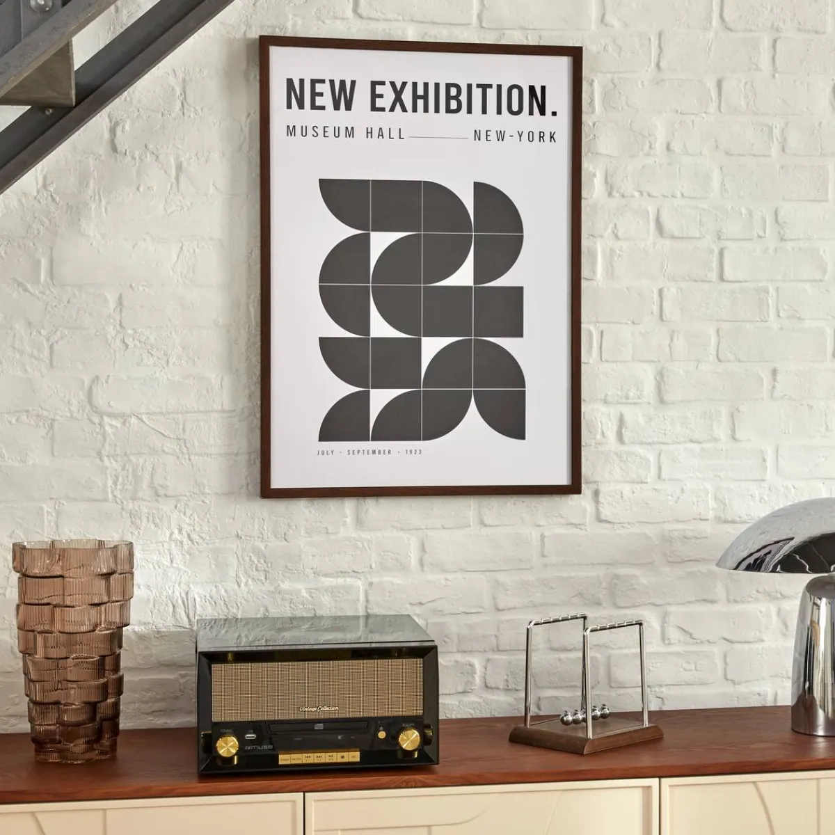 Affiche encadrée "Adem"*ATMOSPHERA Hot