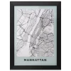 Affiche encadrée "Manhattan"*ATMOSPHERA