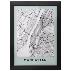 Affiche encadrée "Manhattan"*ATMOSPHERA
