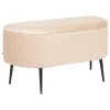 Banc coffre velours "Solaro"*ATMOSPHERA New