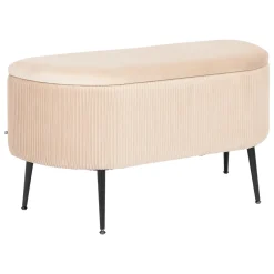 Banc coffre velours "Solaro"*ATMOSPHERA New
