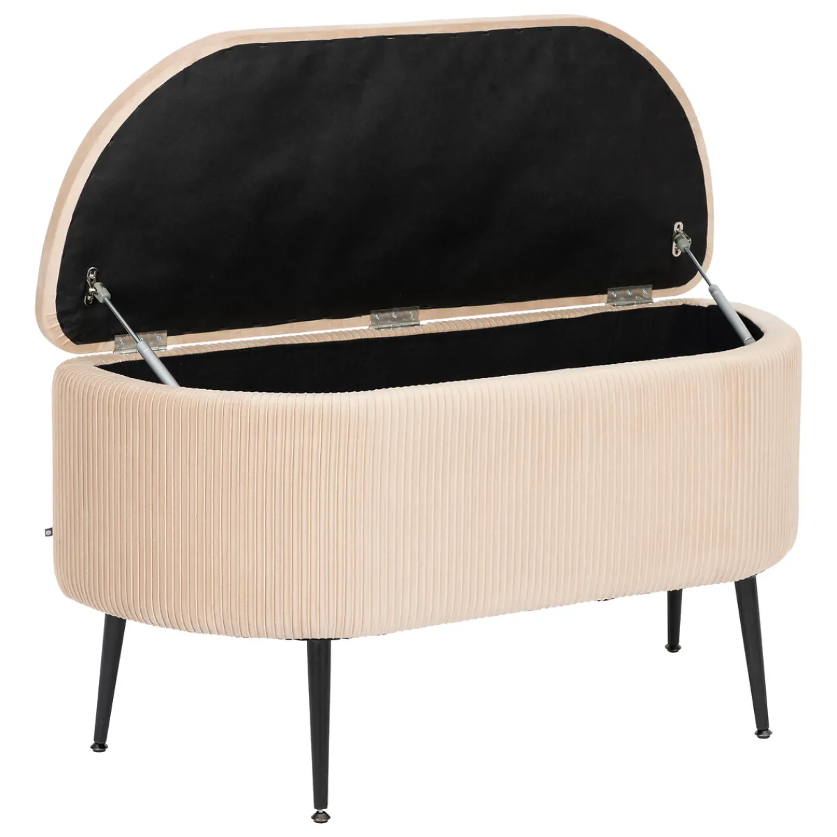 Banc coffre velours "Solaro"*ATMOSPHERA New