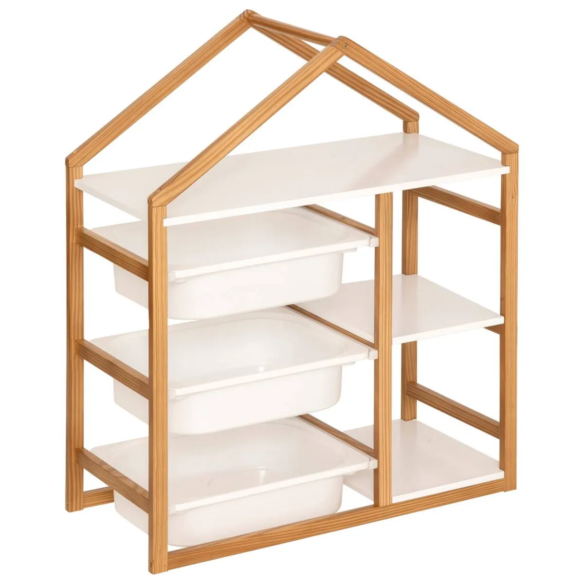 Bibliothèque 3 étagères "Bako"*ATMOSPHERA Discount