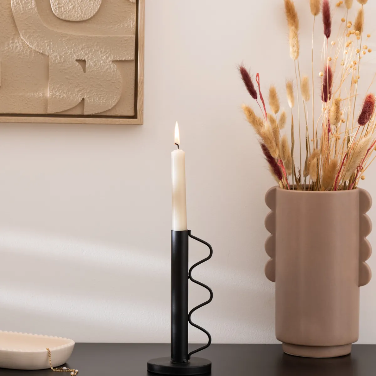 Bougeoir "Wavy bliss"*ATMOSPHERA