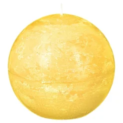 Bougie boule rustique "Olia"*ATMOSPHERA Discount