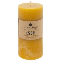 Bougie rustique "Olia"*ATMOSPHERA Outlet