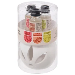 Brûle-parfum avec 3 huiles*ATMOSPHERA Clearance