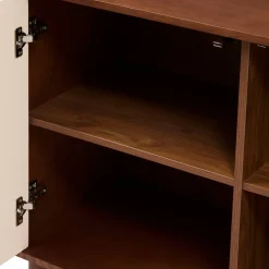 Buffet 3 portes 6 étagères