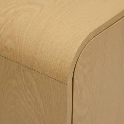 Buffet 2 portes 2 étagères