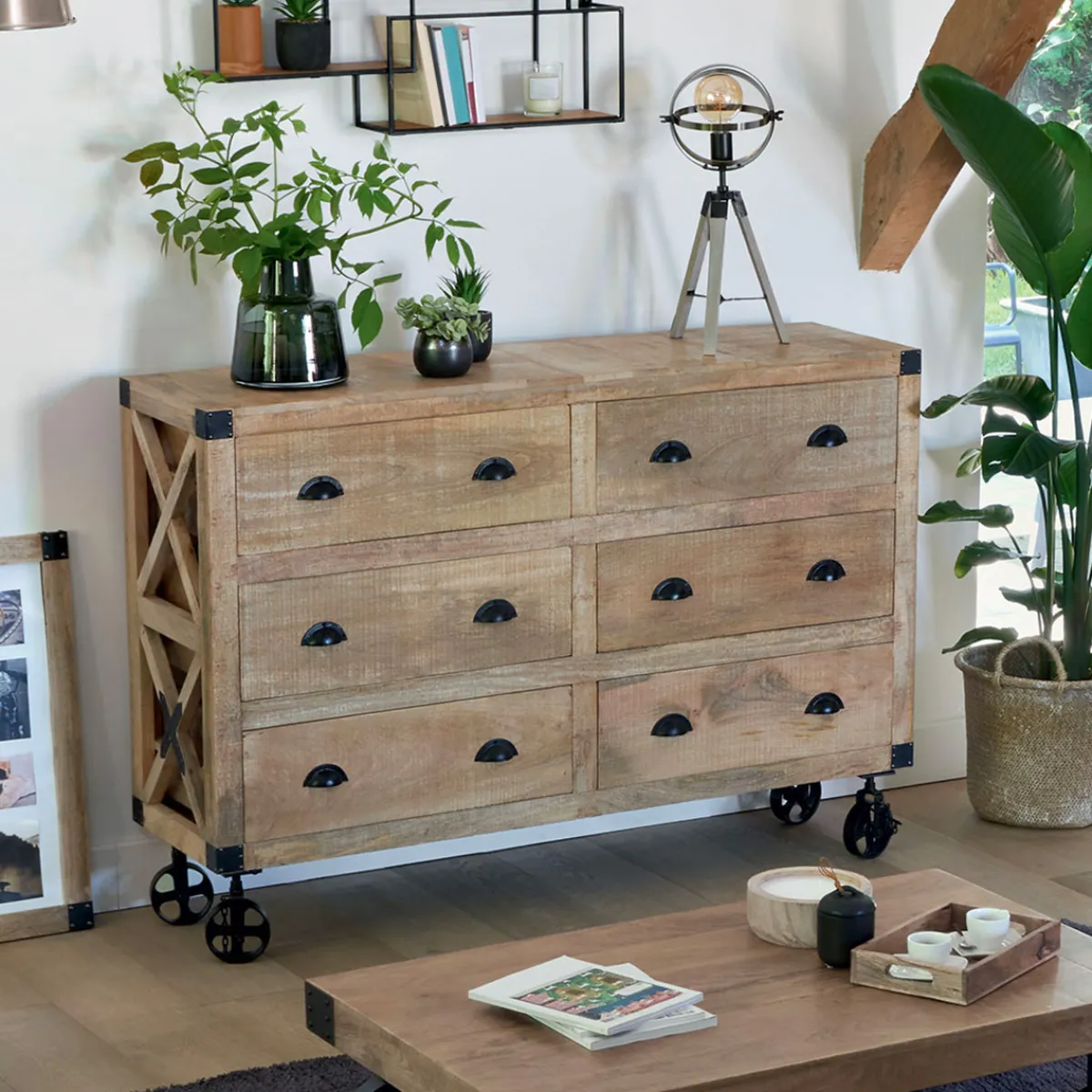 Buffet 6 tiroirs "Silas"*ATMOSPHERA Online