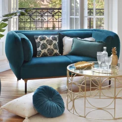 Canapé velours "Isée"*ATMOSPHERA New