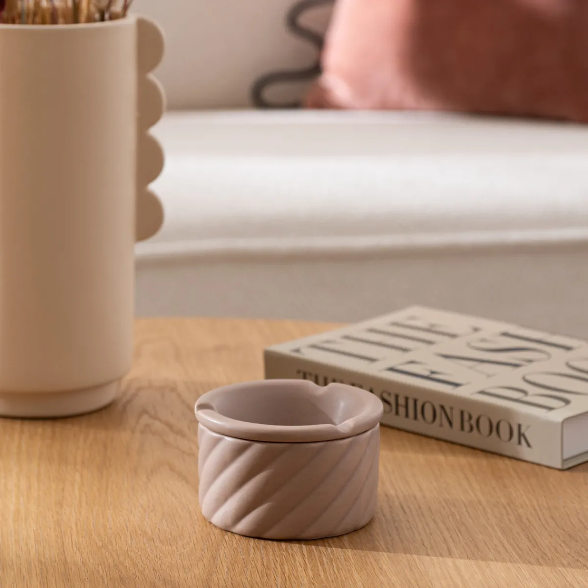 Cendrier "Wavy bliss", céramique*ATMOSPHERA