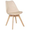 Chaise "Baya", pieds hêtre*ATMOSPHERA