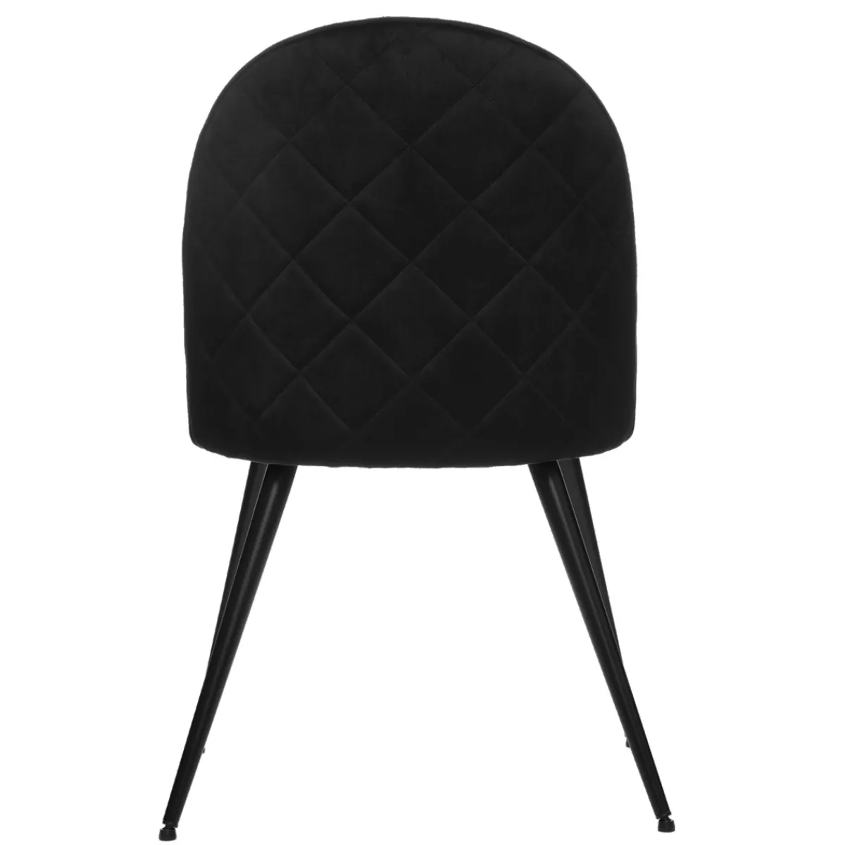 Chaise "Slano", pieds métal noir*ATMOSPHERA Outlet