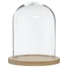 Cloche verre et bois*ATMOSPHERA Sale