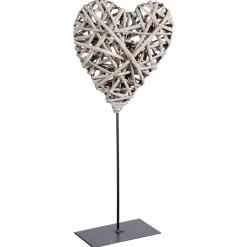 Coeur à poser, osier et métal*ATMOSPHERA