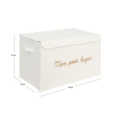 Coffre enfant pompons*ATMOSPHERA New