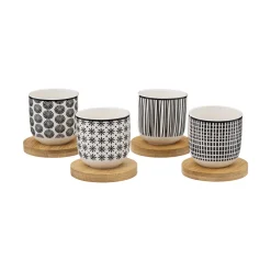 Coffret 4 tasses "Bohemia"*ATMOSPHERA Clearance