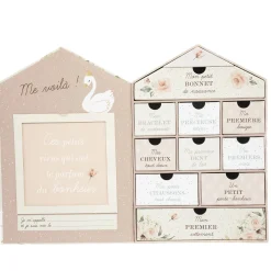 Coffret de naissance maison