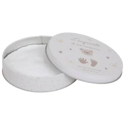 Coffret empreinte avec peluche 