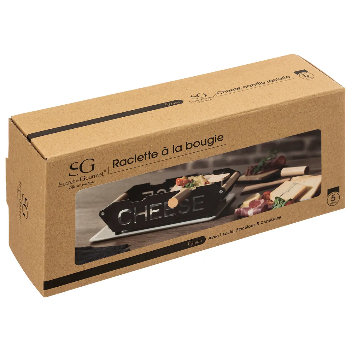 Coffret raclette à la bougie 2 personnes*ATMOSPHERA Best