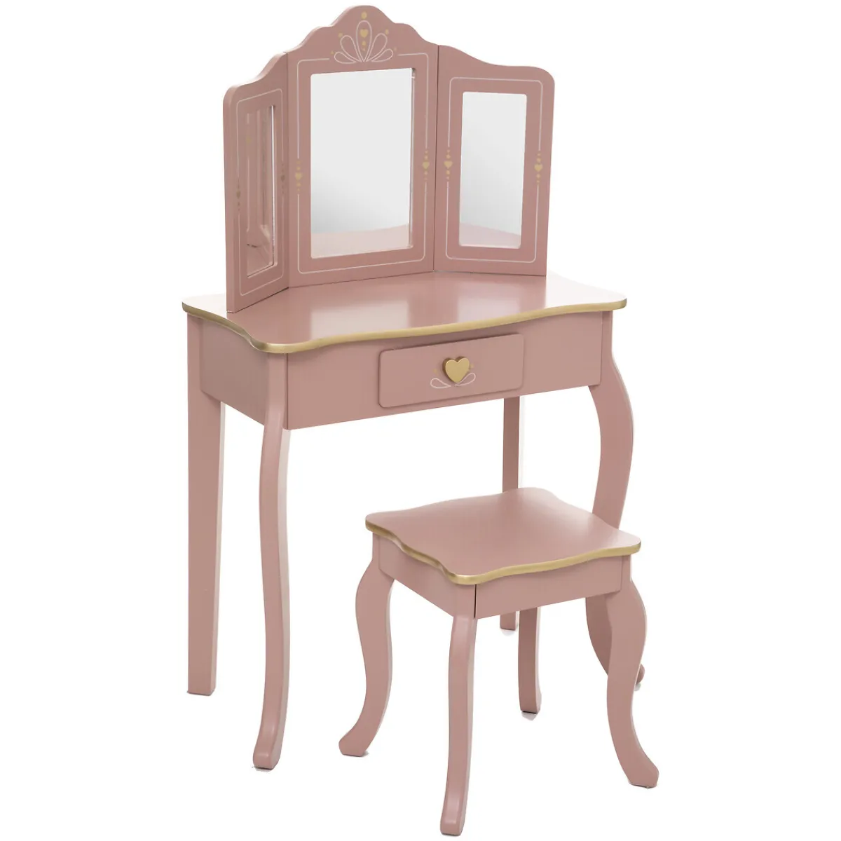 Coiffeuse et tabouret enfant "Sissi"*ATMOSPHERA