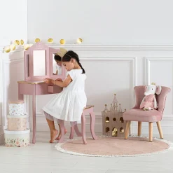 Coiffeuse et tabouret enfant "Sissi"*ATMOSPHERA