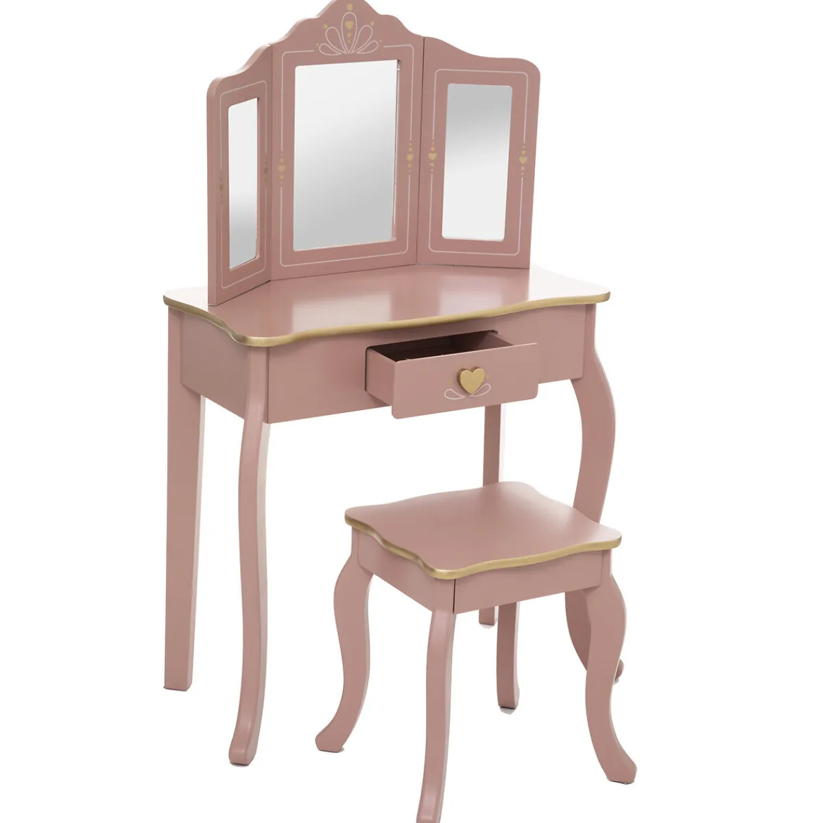 Coiffeuse et tabouret enfant "Sissi"*ATMOSPHERA