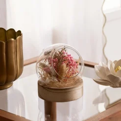 Composition boule fleurs séchées*ATMOSPHERA