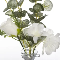 Composition eucalyptus artificielle avec vase*ATMOSPHERA Online