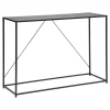 Console "Gota", métal, noir*ATMOSPHERA