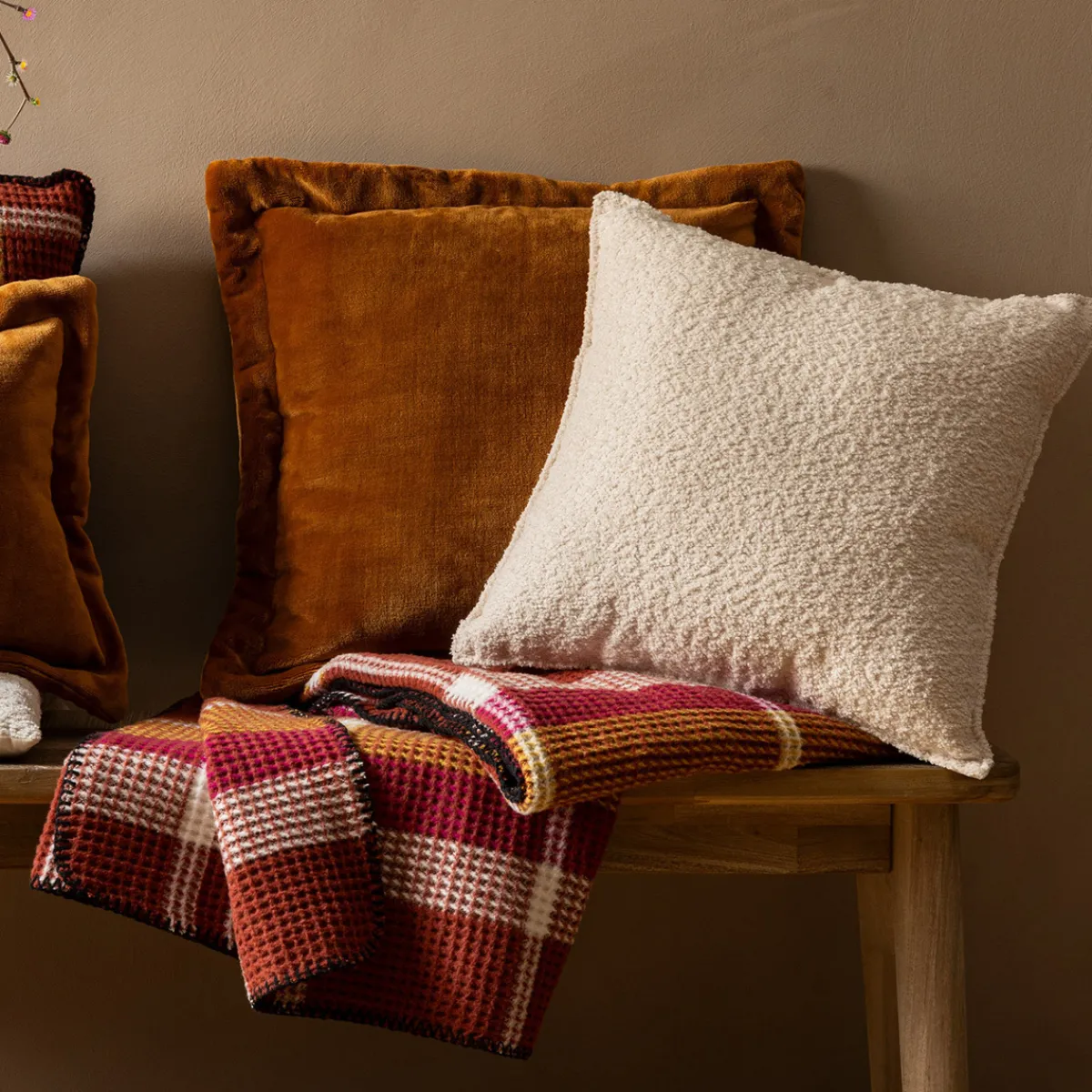 Coussin bouclette "Soana"*ATMOSPHERA Online