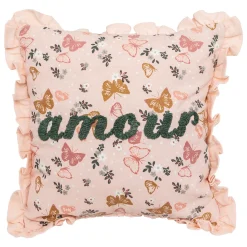 Coussin brodé "Alina"*ATMOSPHERA Discount