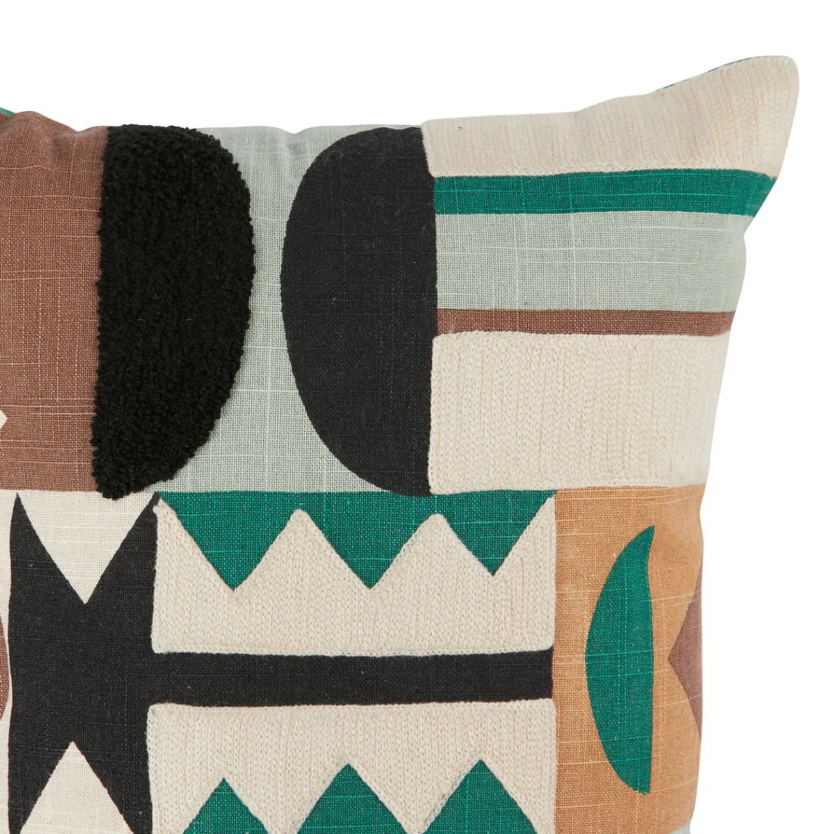 Coussin brodé "Malakite"*ATMOSPHERA