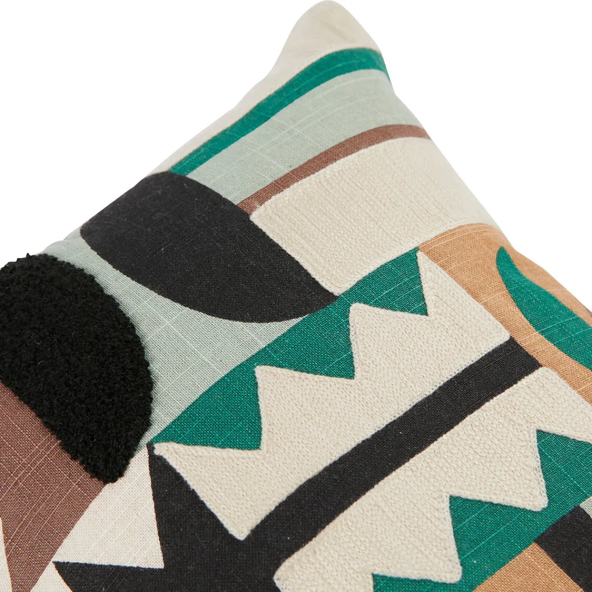 Coussin brodé "Malakite"*ATMOSPHERA