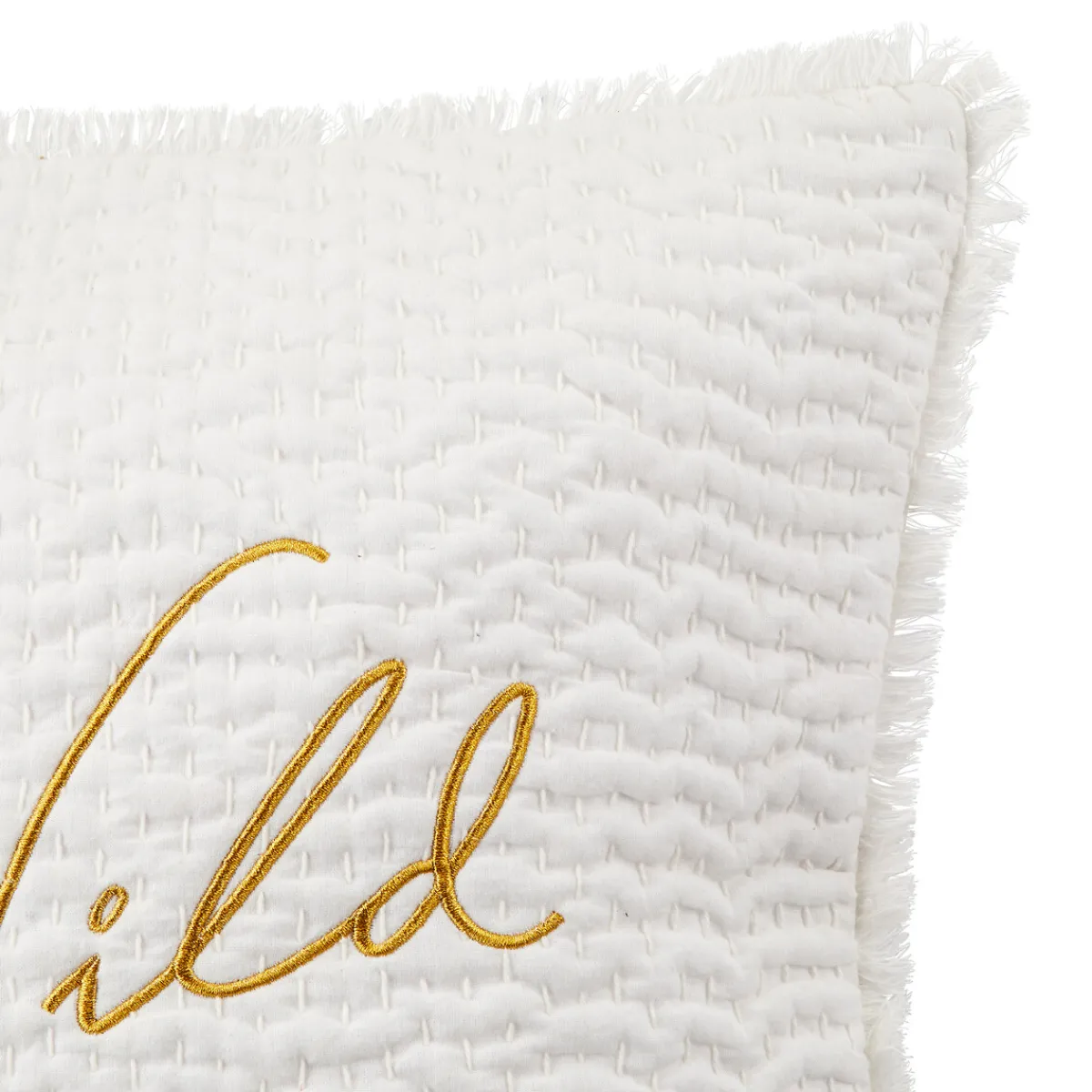 Coussin brodé "Wild"*ATMOSPHERA Outlet