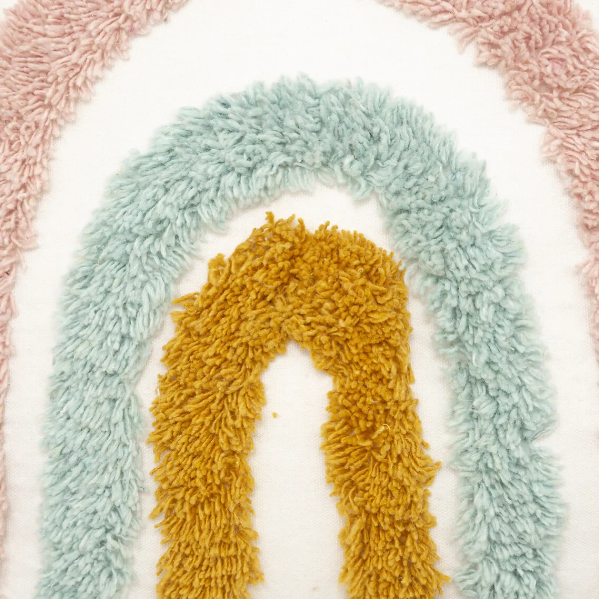 Coussin enfant "Arc-en-ciel", coton*ATMOSPHERA