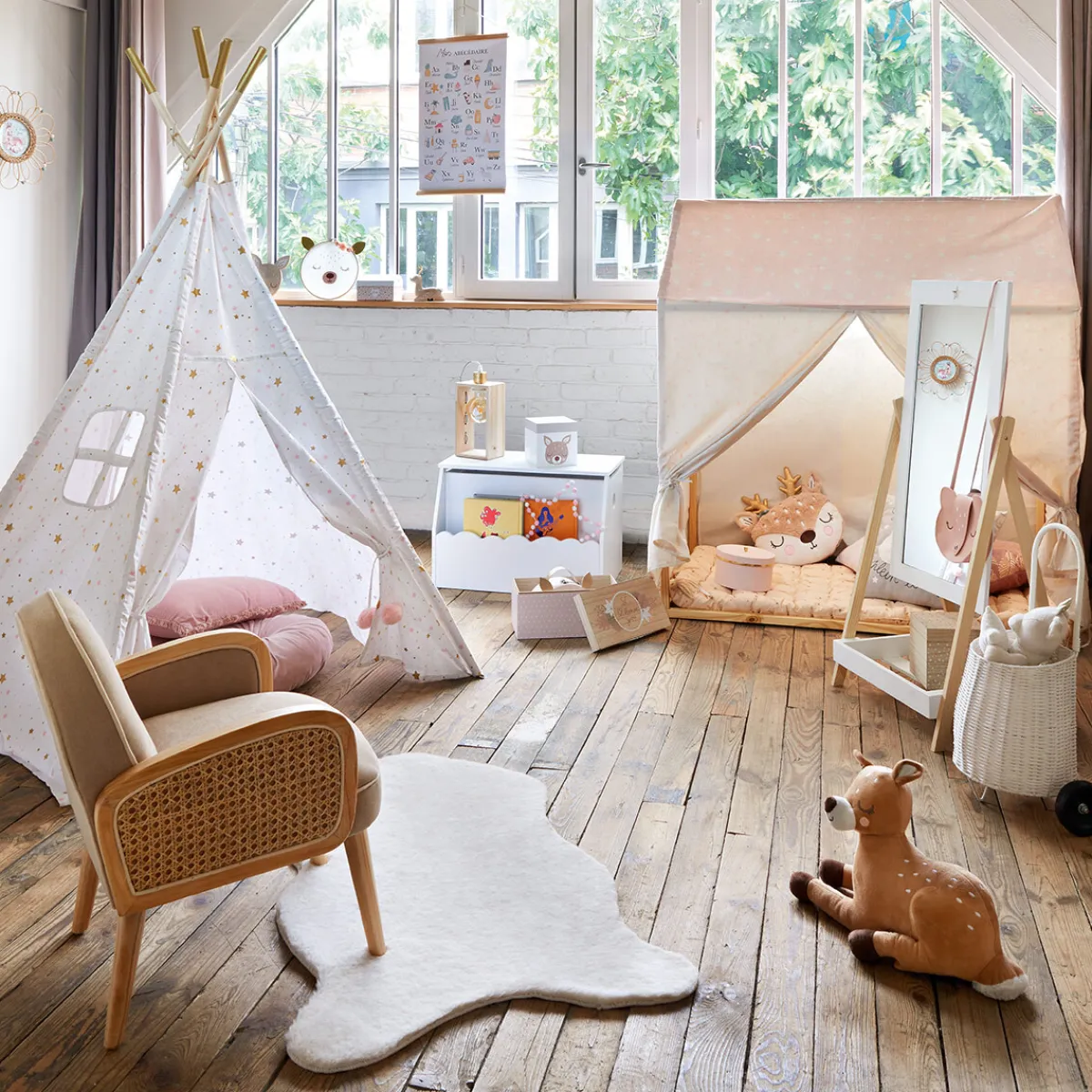 Coussin enfant "Biche"*ATMOSPHERA Best