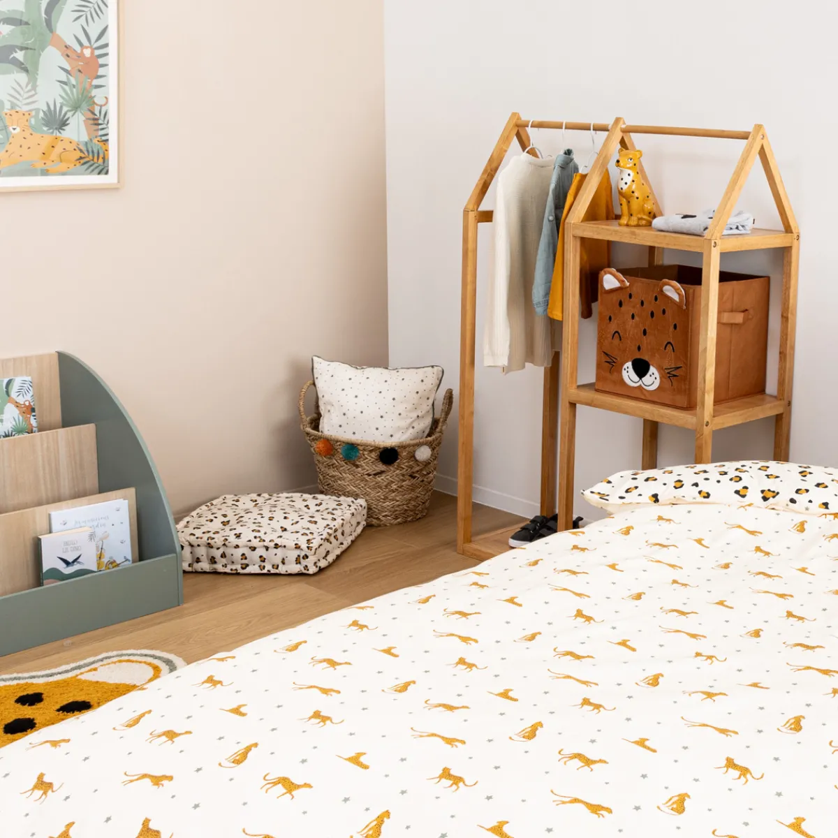 Coussin enfant léopard "Addel"*ATMOSPHERA