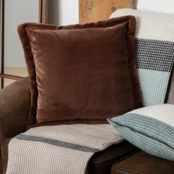 Coussin flanelle "Cuddly"*ATMOSPHERA Clearance