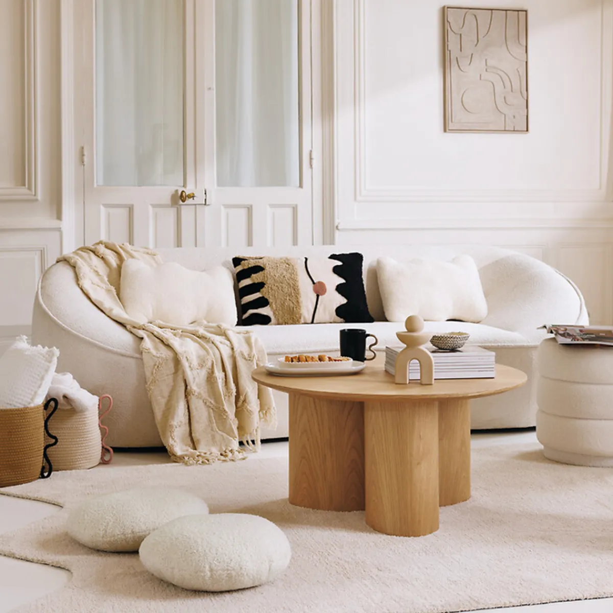 Coussin forme "Wavy bliss"*ATMOSPHERA Discount