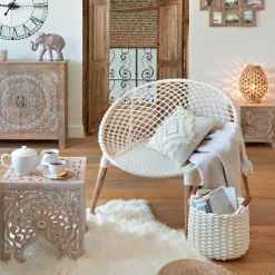 Coussin "Inca", coton tufté*ATMOSPHERA Sale