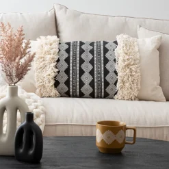 Coussin jacquard "Inuit dreams"*ATMOSPHERA New