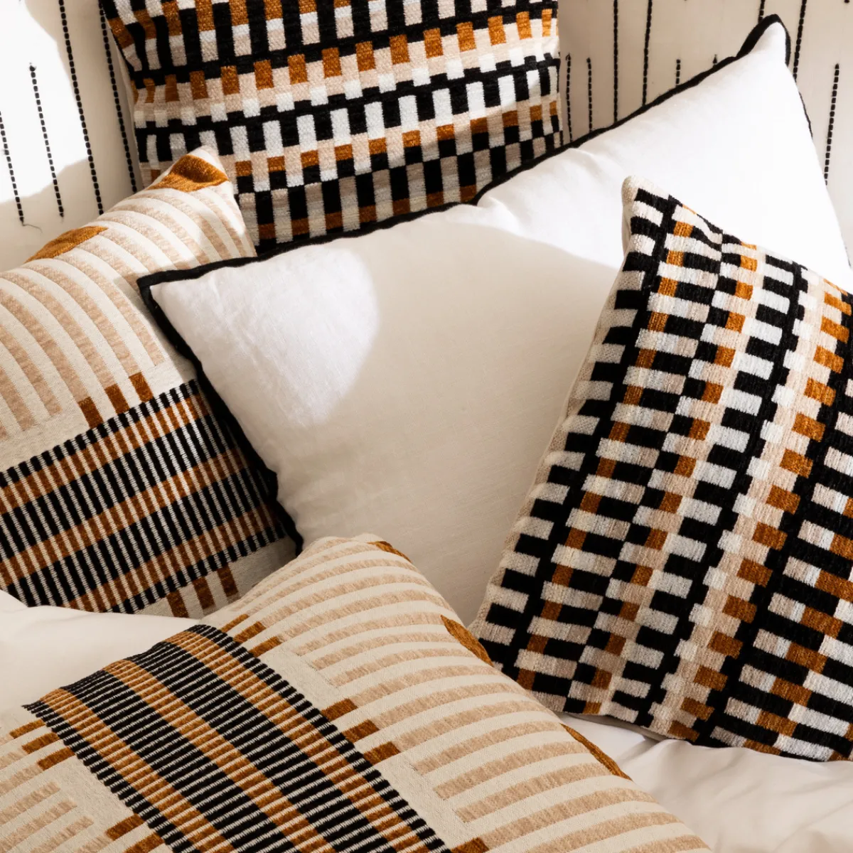 Coussin "Linah", coton*ATMOSPHERA Hot