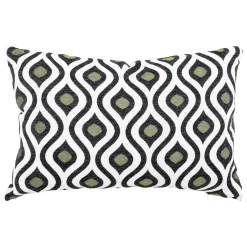 Coussin "Twisted Lime"*ATMOSPHERA Hot